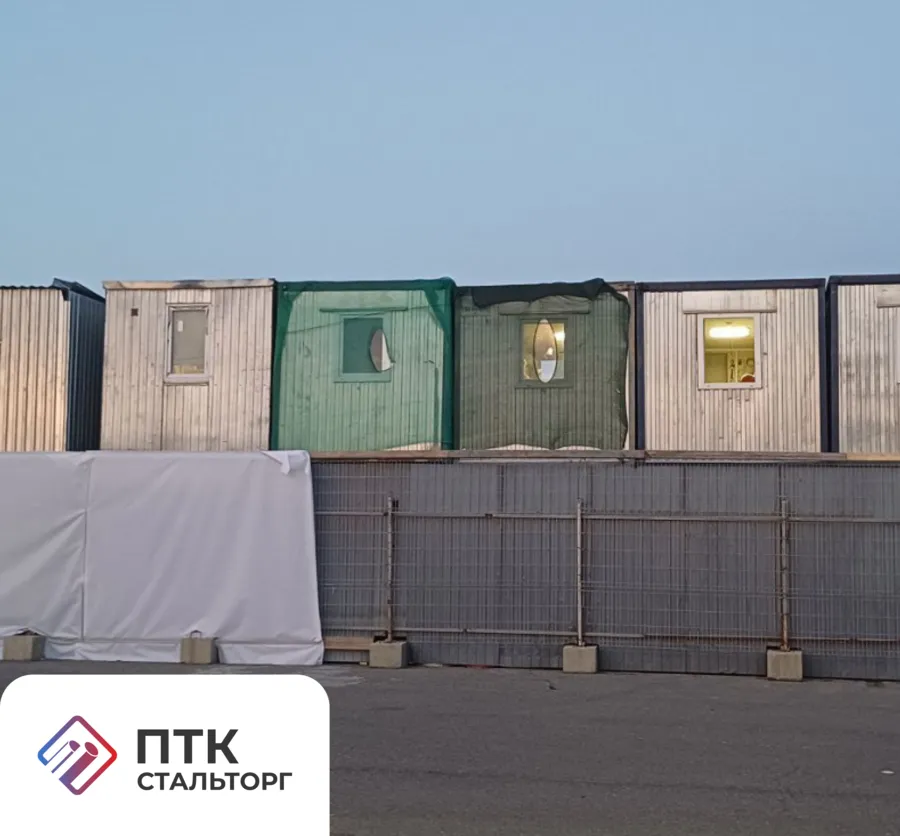 Бытовка 6х2,4х2,7 м, отделка из ЛДСП 16 мм, утепление, электрика