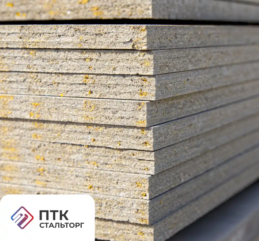 Цементно-стружечная плита 2700х1250х8 мм ЦСП-2 ГОСТ 26816-2016