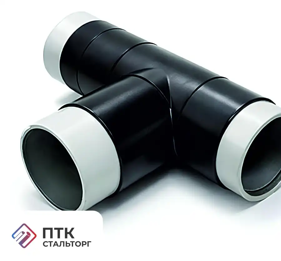 Тройник в ВУС изоляции 108х4 мм 09Г2С