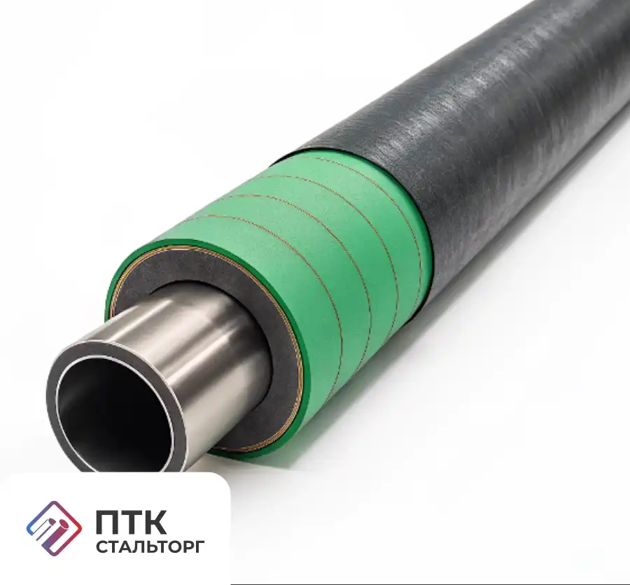 Труба стальная 273х10 мм в 3УС изоляции